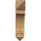 Ekena Millwork Imperial Arts & Crafts Rough Sawn Bracket, Western Red Cedar, 6"W x 24"D x 28"H BKT06X24X28IMP03RWR - alternate 4